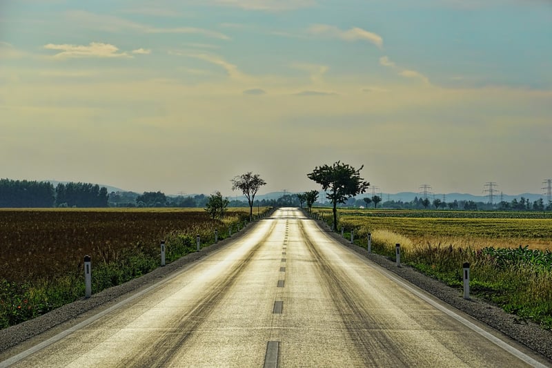 Road Trip Landscape